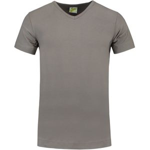 L S T-shirt V-neck cot elast SS for him