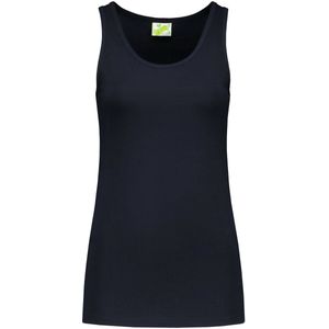 Lemon & Soda - Sport Singlet - Donkerblauw - Katoen/Elastaan - Mouwloos Shirtje