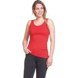 L&S - Sport Singlet - Wit - Mouwloos Shirtje - Katoen/Elastaan