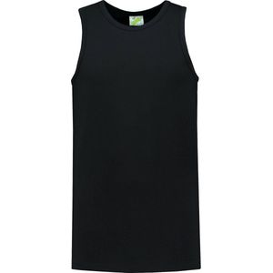 Lemon & Soda - Sport Singlet - Zwart - Katoen/Elastaan