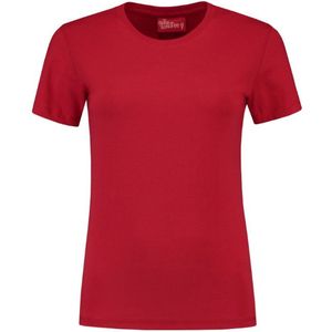 Lemon Soda T-shirt voor dames in de kleur rood in de