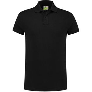 Lemon & Soda jersey polo voor heren zwart maat S