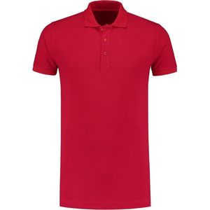 L S Polo Basic Cot Elast SS for him