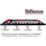 Mahoton Lattenbodem Reflexion Vlak 90x210 cm