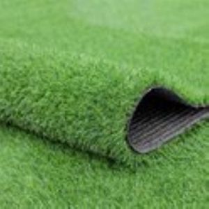 kunstgras- grastapijt voor binnen en buiten - 2 x 1 mtr - 7 mm + 10 gronddoekpennen