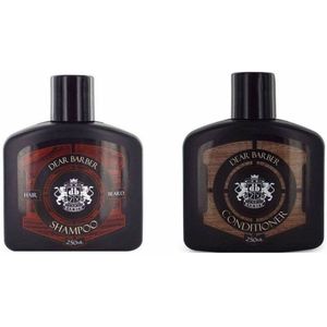 Dear Barber - Haarverzorging Set - 2x250ml - Baardverzorging