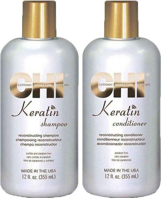 CHI - Keratin Duo Set - Shampoo en Conditioner - 355ml