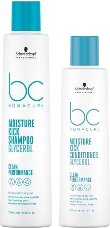 Schwarzkopf - Bonacure Moisture Kick Care Set - 250+200ml