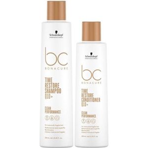 Schwarzkopf Professional - Bonacure Q10+ Time Restore - Shampoo en Conditioner - 250+200ml