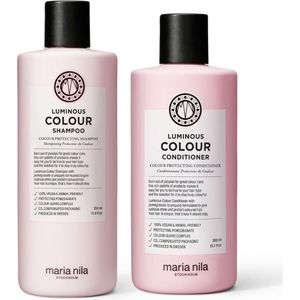 Maria Nila - Luminous Colour Luxe Care Set - Shampoo en Conditioner - 350+300ml