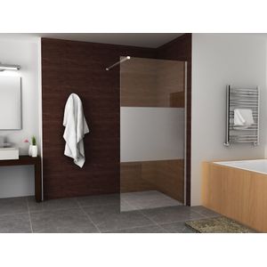 Mueller Slimline glaswand mat glas 80x200cm 8mm NANO glas