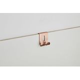 Saniclear - Copper - Badkamer Wisser - Geborsteld Koper - 25 cm - Met Houder