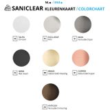 Saniclear - Copper - Badkamer Wisser - Geborsteld Koper - 25 cm - Met Houder