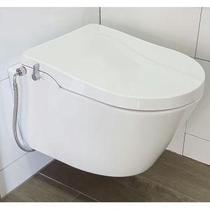 Galva fresh toiletpot met douche wc en bidet zitting randloos