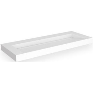 SSI Design Stretto Solid Surface Wastafel 120x45.5cm