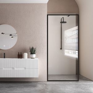 ROLLPLAST PINTO Porte paroi de Douche en Plastique PVC od. Vergine 80