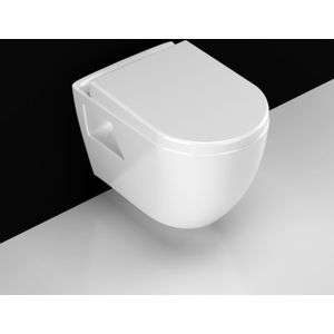 SaniGoods Elly toiletpot met bidet sproeier zonder zitting wit