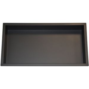 Mueller Black inbouwnis 30x60x10cm mat-zwart