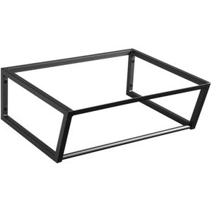 Sapho Industrial wastafel frame mat zwart 60cm