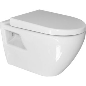 Sanicare Rondo wandcloset met soft-close & quick release toiletzitting