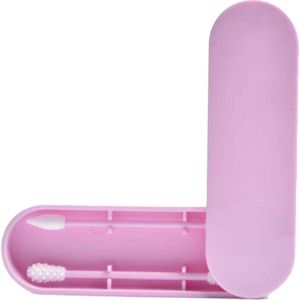 Duurzame Herbruikbare Wattenstaafjes Roze - 2 stuks