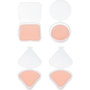 Spons Kussen Puffs, Make-up Spons Blender, Foundation Beauty Tool, 4 Stks Poeder Puff Make-up Sponzen Poeder Foundation Puff Make-up Cosmetische Puff Pads voor Losse Minerale Body Poeder Losse