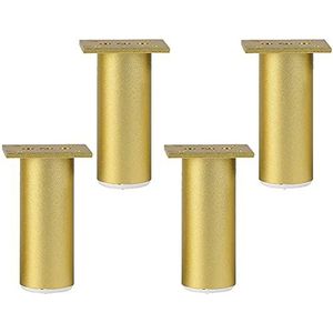 Metal Table Legs Furniture Legs 4pcs Modern Style Furniture Solid Metal Sofa Replacement Legs, (Size : 15cm/5.91inch)
