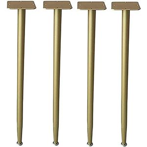 Dining Table Legs Furniture Legs Furniture Feet Table Legs, Metal Legs for Table, Legs for Furniture,Table Legs Suitable for Office Desks,(Color : Gold a, Size : 60cm/23.62inchch (Color : Gold B, Si