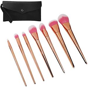 Losse poederborstel, duurzame cosmetische borstel voor professioneel gebruik voor professionele make-upartiesten voor thuis voor beginners