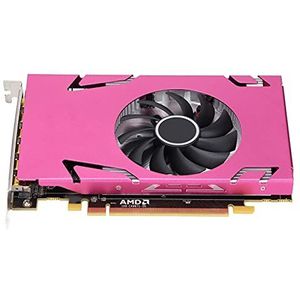 4G 128-bits GDDR5 Grafische Kaart,6 Mini DisplayPort,PCI-Express 3.0 X 16,4K/2K/1080P, R7 350-4G 6Mini DP GA Roze Zes-scherm Enkele Slot Grafische Kaart voor systeem