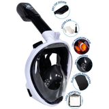 Snorkel Sea Turtle White Black 