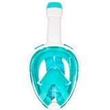 Atlantis Full Face Mask - Snorkelmasker - Volwassenen - Wit/Turquoise - L/XL