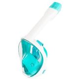 Atlantis Full Face Mask - Snorkelmasker - Volwassenen - Wit/Turquoise - L/XL