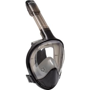 Atlantis Full Face Mask 3.0 - Snorkelmasker - Volwassenen - Zwart/Grijs - L/XL