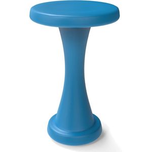 OneLeg - Balanskruk - Blauw - 40 cm - Met anti slip cover