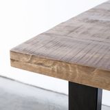 Eettafel Barn Mangohout 160cm - Giga Meubel