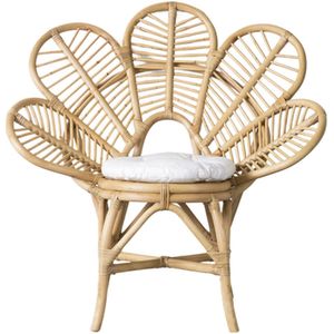 Leaf Chair Rotan Naturel - Rotan - Giga Meubel