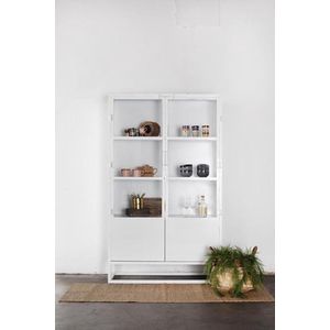 Kast Urban Groot Wit - Metaal - Giga Meubel - 200x120cm