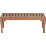 Giga Meubel - Tuinbank Teakhout - Naturel - 120cm - Bank Madison