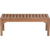 Giga Meubel - Tuinbank Teakhout - Naturel - 120cm - Bank Madison