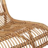 Giga Meubel - Rotan Fauteuil Naturel - 65x85x84cm - Stoel Niagara