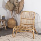 Giga Meubel - Rotan Fauteuil Naturel - 65x85x84cm - Stoel Niagara