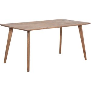 Eettafel Oslo Mangohout Naturel 200cm - Giga Meubel