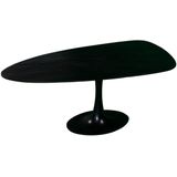 Eettafel Owen Kiezel Zwart O-poot 200cm - Giga Meubel