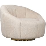 Fauteuil Florine Beige - Bouclé - Giga Meubel