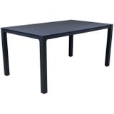 Tuintafel Dante Aluminium Antraciet 160cm - Giga Meubel