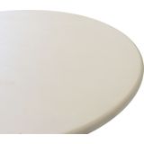 Eettafel Romy Rond 120cm Beige - Hout/MDF - Giga Meubel