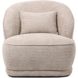 Fauteuil Marianne Bouclé Taupe Taupe - Bouclé - Giga Meubel