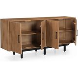 Giga Meubel - Dressoir Naturel - 180x40x80cm - Mangohout