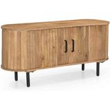 Giga Meubel - Tv-meubel Naturel - Mangohout - 120cm - Tv-meubel Merel